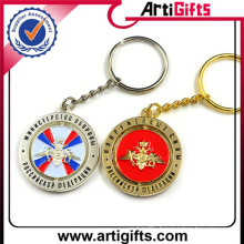 China factory custom zinc alloy souvenir keychain for switzerland